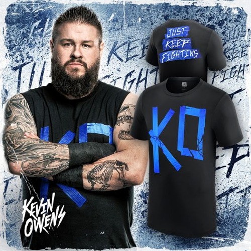 케빈 오웬스[Blue Tape]WWE 정품 티셔츠