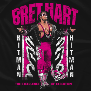 브렛 하트[The Excellence of Execution]커스텀 티셔츠