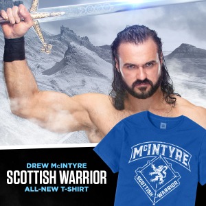 드류 맥킨타이어[Scottish Warrior]정품 티셔츠