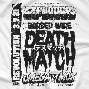 케니 오메가/존 목슬리[Death Match]커스텀 티셔츠