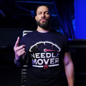 로만 레인즈[Needle Mover]정품 티셔츠 (L,2XL 품절)