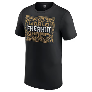 세스 롤린스[World Freakin&#039; Champ]정품 티셔츠 (S품절)