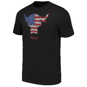 더락[American Flag Brahma]WWE레전드 티셔츠