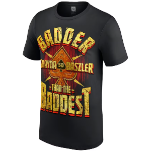 셰이나 베이즐러[Badder than the Baddest]WWE 정품 티셔츠