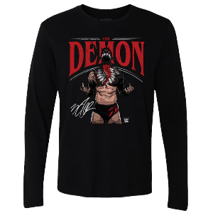 핀 벨러[The Demon Pose]WWE 긴팔 티셔츠