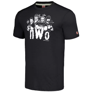 nWo[nWo Signature]WWE 레전드 티셔츠