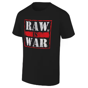 RAW IS WAR[Retro Logo Graphic]WWE 레전드 티셔츠