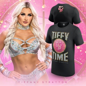 티파니 스트래턴[Tiffy Time]WWE 특별판 티셔츠 (5월 25일)