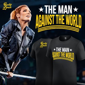 베키 린치[The Man Against The World]WWE 정품 티셔츠
