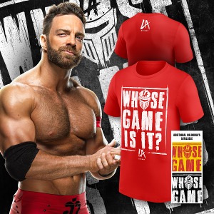 LA 나이트[Whose Game Is It?]WWE 정품 티셔츠