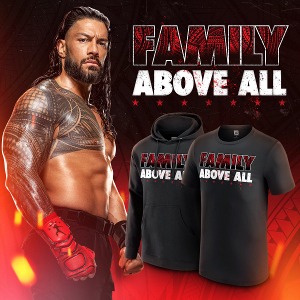 로만 레인즈[Family Above All]WWE 정품 티셔츠