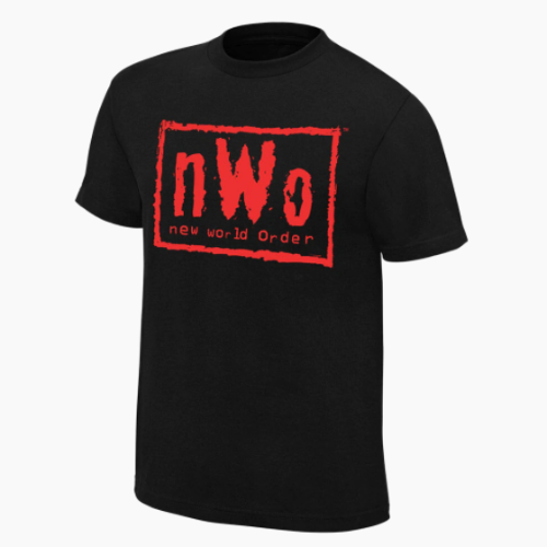 nWo[Wolfpac Black &amp; Red]정품 티셔츠 (XL,2XL,3XL 품절)