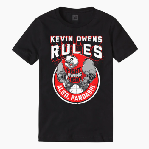 케빈 오웬스[Kevin Owens Rules]정품 티셔츠 (L,XL,2XL,3XL 품절)