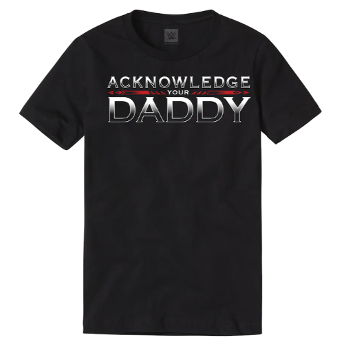 로만 레인즈[Acknowledge Your Daddy]정품 티셔츠