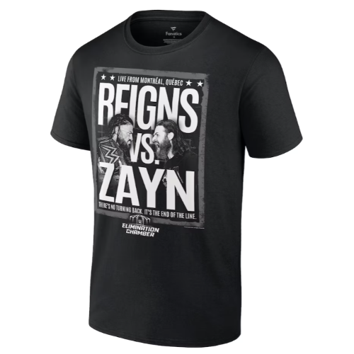 WWE[Roman Reigns vs. Sami Zayn]특별판 티셔츠