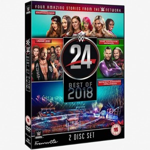 WWE24: 더 베스트 오브 2018 정품 DVD (12월)