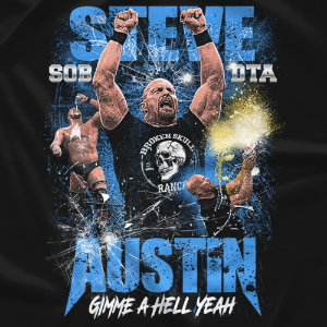 스티브 오스틴[Austin Era]커스텀 티셔츠
