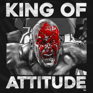 스티브 오스틴[King of Attitude]커스텀 티셔츠