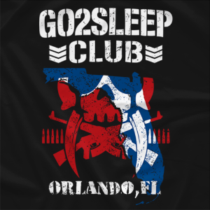 켄타[Go2Sleep Club Orlando]커스텀 티셔츠