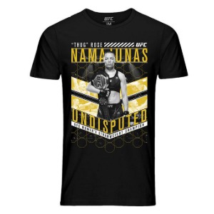 로즈 나마유나스[UNDISPUTED CHAMP]UFC정품 티셔츠