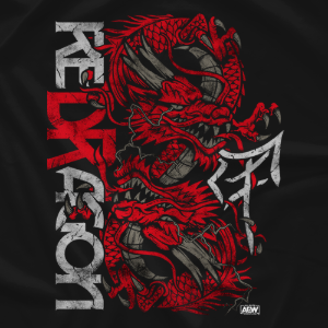 레드래곤[Conjur]AEW커스텀 티셔츠