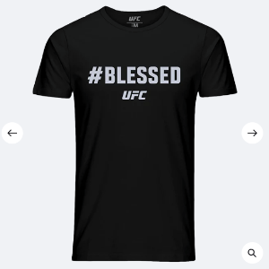 맥스 할로웨이[BLESSED]UFC정품 티셔츠