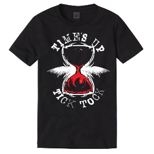 캐리언 크로스[Time&#039;s Up Tick Tock]정품 티셔츠