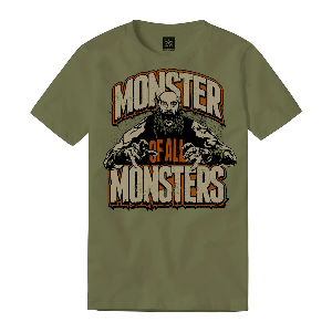 브라운 스트로우맨[Monster of All Monsters]정품 티셔츠 (M사이즈)