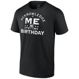 로만 레인즈[Acknowledge My Birthday]특별판 티셔츠