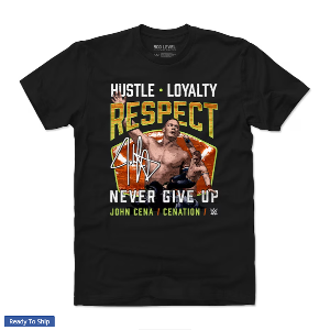 존 시나[Respect]특별판 티셔츠