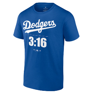 LA 다저스[3:16]특별판 티셔츠 (3XL품절)