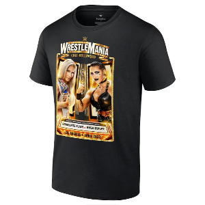 레슬매니아39[Charlotte Flair vs. Rhea Ripley]특별판 티셔츠