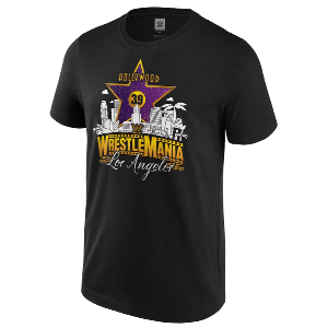 WWE 레슬매니아39[Purple Star]특별판 티셔츠 (4월 8일)