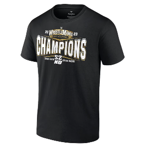 새미 제인/케빈 오웬스[WrestleMania 39 Champion]특별판 티셔츠
