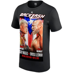 WWE 백래쉬[Cody Rhodes vs. Brock Lesnar]특별판 티셔츠