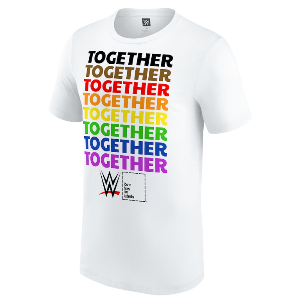 WWE[Together Pride]특별판 티셔츠 (6월 17일)