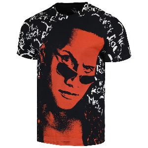 더 락[Allover Print]WWE 레전드 티셔츠