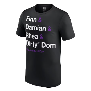 저지먼트 데이[Roster]WWE 특별판 티셔츠