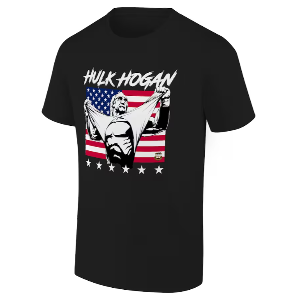 헐크 호건[American Flag Graphic]WWE 레전드 티셔츠