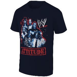 WWE[Attitude Era Collage Graphic]WWE 레전드 티셔츠