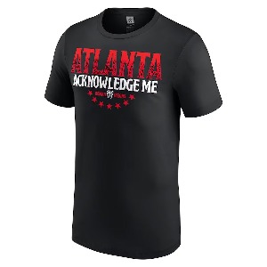 로만 레인즈[Acknowledge Me Atlanta]WWE 정품 티셔츠 (M,L,XL,2XL 품절)
