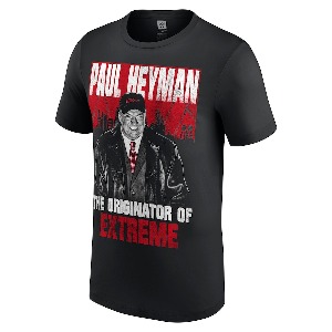 폴 헤이먼[The Originator of Extreme]WWE 특별판 티셔츠